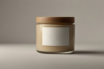 Beauty product cream jar