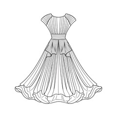 Obraz premium That's is a dress