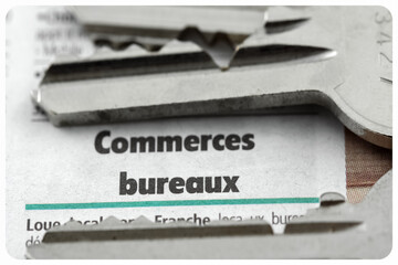 Clés pour commerces et bureaux 