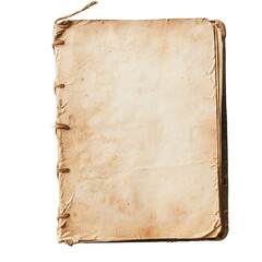 Aged, antique book, blank pages