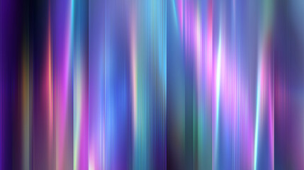 Y2K neon glass gradient background with abstract color and neon blur texture. Vector graphic poster with vibrant hologram prism glow. Ribbed fluted effect enhances futuristic ...