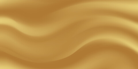 Fototapeta premium Gold abstract blurred gradient background with curtain pattern. Vector Mesh