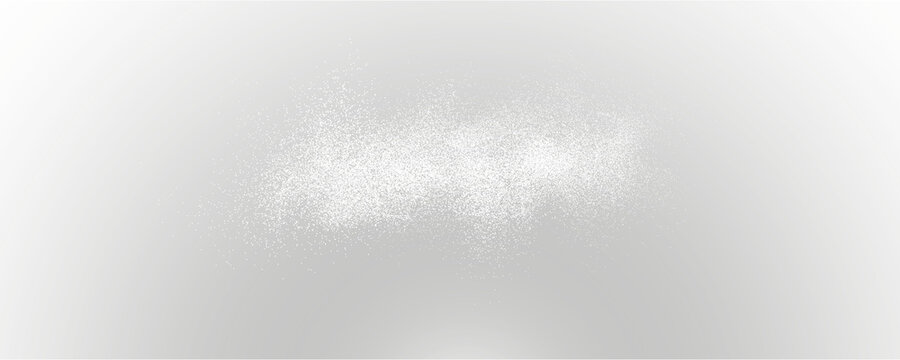 Christmas glowing bokeh confetti light and glitter texture overlay for your design. Frosting effect sugar png, salt and flour for baking, with powder white and isolated on transparent background.	

