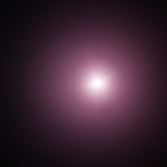 A radiant orb signifying hope and new beginnings glowing softly against a dusky ethereal backdrop with subtle purple