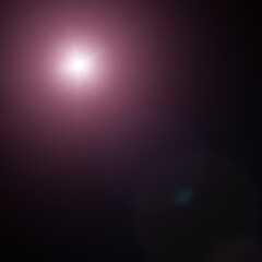 A single star pierces through the twilight a beacon of hope in the vast darkness captured in a soft gradient against