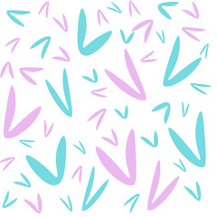 Light and pastel heart shape for seamless background, great for spring, baby designs, and stationery.