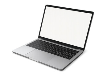 laptop isolated on white background