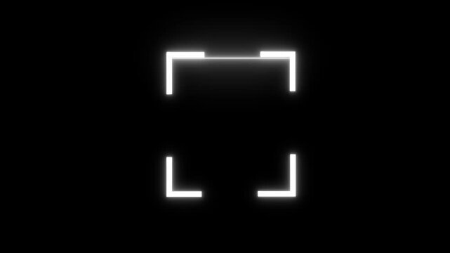 QR Code Scanning Animation – White QR Code Scan Effect in Seamless Loop. QR code scanning, alpha channel. isolated on black background. - Powered by Adobe