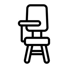 desk chair icon