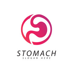 Stomach Care Logo Vector Design Template