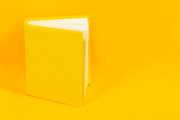 Books in multi-colored covers. Literature for children. Collection in the library. Textbooks for...