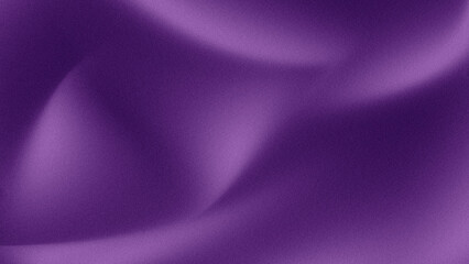 Abstract background of light purple waves. Gradient. Strong texture of fabric surface. Dark background with space for design.