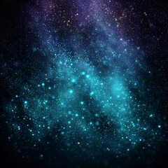 Obraz premium Colorful Sparkling Space Nebula Background