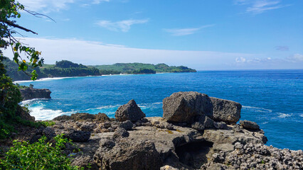 photo of Kedung Tumpang beach view in Indonesia