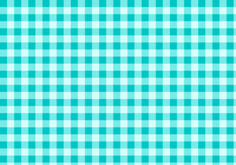 Mint blue gingham check pattern ミントブルーのギンガムチェック柄