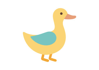 Duck Vector, Duck Icon Illustration