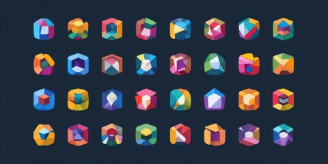  Bold Colors Sharp Angles for Modern UI
