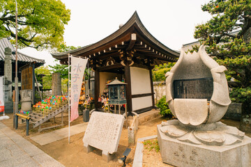 shikoku, JAPAN - may 2 2025 Ichinomiya Temple No. 83 in the Shikoku Pilgrimage, in Kagawa...