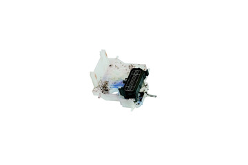 Photo inkjet Print Head Parking Area.  Technology parts, isolated on transparent background. Png...