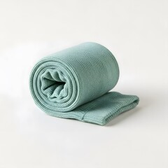 Toe Sock Fashion A Stylish Close-Up of a Unique Footwear Accessory in Soft Teal