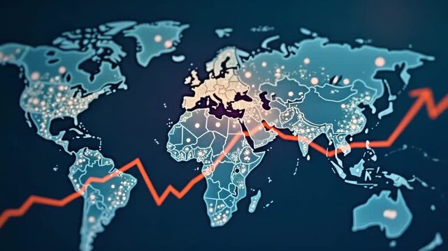 Assess international fiscal dynamics impacted by tariff measures with visuals that illustrate trade imbalances policy reforms and economic restructuring driving market change in  Photo Stock  Concept 
