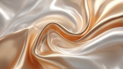 Elegant Satin Fabric Texture Close-up