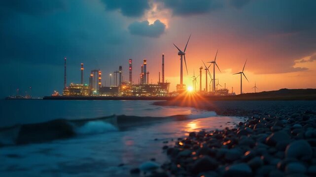 Global Energy Markets Analysis: Diversified Portfolios, Trading Dynamics & Digital Transformation Insights - Stock Photo Concept