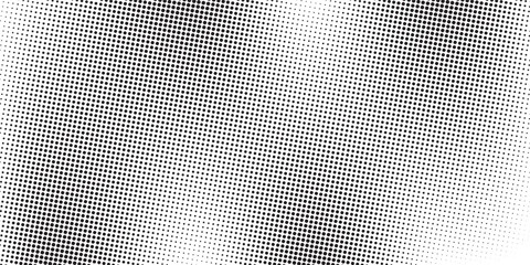 Halftone gradient. Dotted gradient, smooth dots spraying and halftones dot background seamless horizontal geometric pattern vector template set