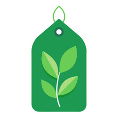 Plant label tag  icon on white background. Simple element from digital disruption collection.