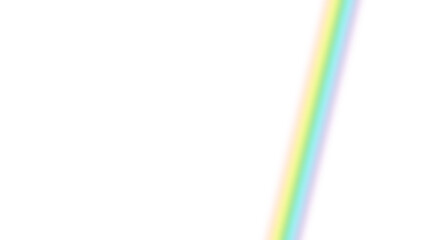 PNG crystal rainbow arc, pastel rainbow light overlay, glowing prism curve, dreamy soft colorful spectrum, transparent light flare, magical optical effect, kawaii gradient sparkle clipart