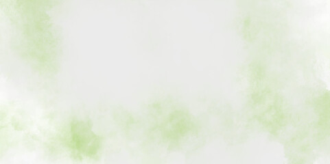 Green watercolor background with marbled grunge texture and color splash  Summer minimalistic background. Paper design,  Light green abstract watercolor paper texture background 