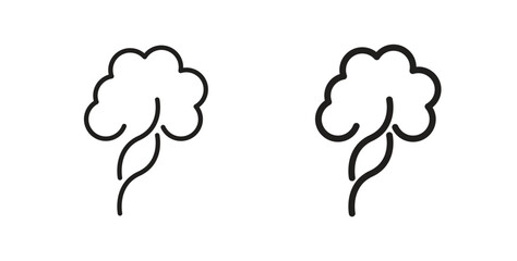 Smoke icon for websites and mobile minimalistic flat design.