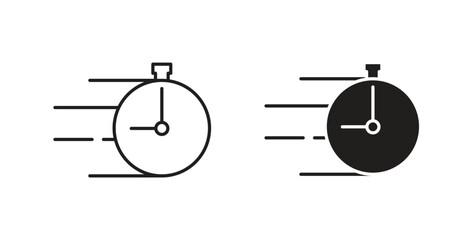 Express icon for websites and mobile minimalistic flat design.