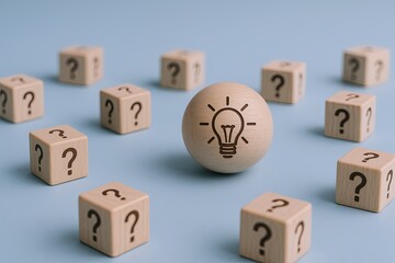 Concept of Innovative Thinking Creativity Ideas Problem Solving and Inspiration.