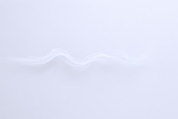 Obraz premium Minimalist abstract white background with subtle flowing cloud-like shapes and soft lighting.