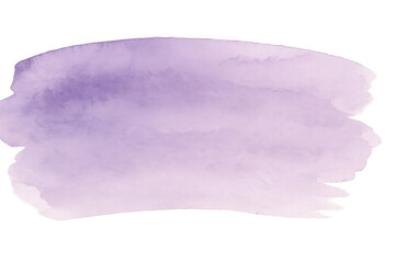 Fototapeta premium Soft lavender watercolor wash spreading across transparent surface, lending delicate artistic texture with ethereal gradient and subtle color variation