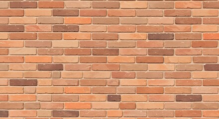 Obraz premium Minimalist hand-painted wall of bricks, rendered in watercolor, perfect for elegant phone wallpapers or digital screen savers.