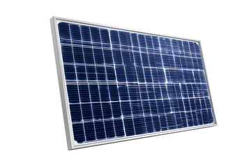 Solar panel isolated on transparent background
