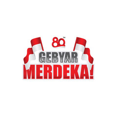 Merdeka Celebration 17th August Discount Promotion Stickers