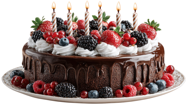 High angle view of cake with text against pink background