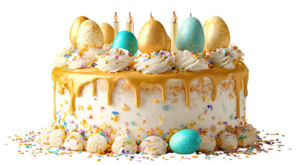 High angle view of cake with text against pink background