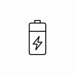 battery supply icon sign vector