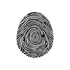 Abstract fingerprint for identity