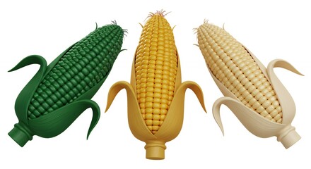 Colorful corn dog toys