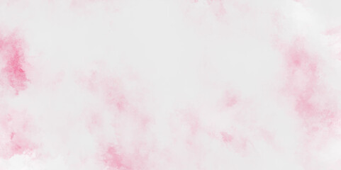 Fototapeta premium Pink background texture Watercolor wall, Beautiful abstract colorful white and pink feathers on white background , Pink sky background and white clouds background.