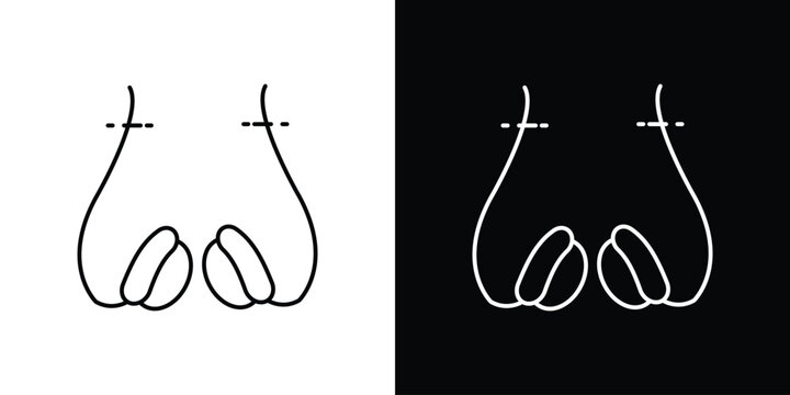 Vasectomy icons graphic design vector symbols. icon Eps10.