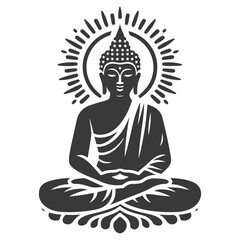 buddha silhouette