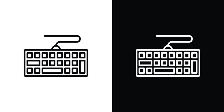 Keyboard icons graphic design vector symbols. icon Eps10.