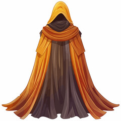 Naklejka premium Cloak isolated on white 