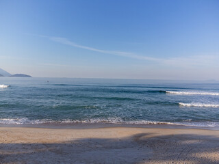 The incredible paradise beach Maresias in São Sebastião